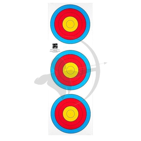JVD Hedef Kağıdı 3X20 cm Vertıcal Recurve Target Face FITA 105842
