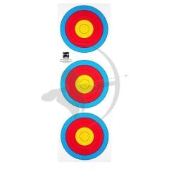 JVD Hedef Kağıdı 3X20 cm Vertıcal Recurve Target Face FITA 105842