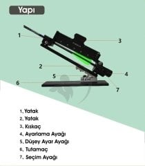 Decut P-Nexus Ok Tüyleme Makinesi Fletching Jig