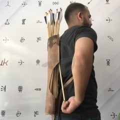 Sırt Sadağı Silindirik Sırt Tirkeşi