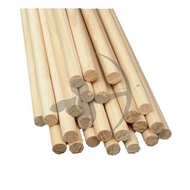 Yerli Çam Ok Şaftı  (5/16 inch - 8 mm çap)