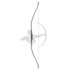 Robin Hood Geleneksel Yay Siyah Longbow